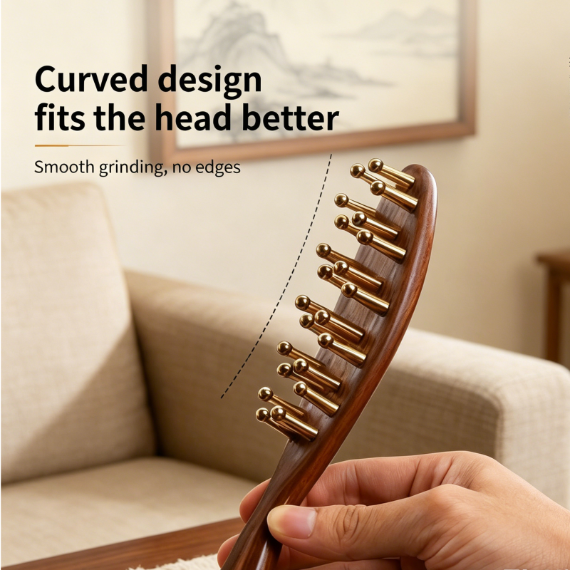 Walnut wellness massager